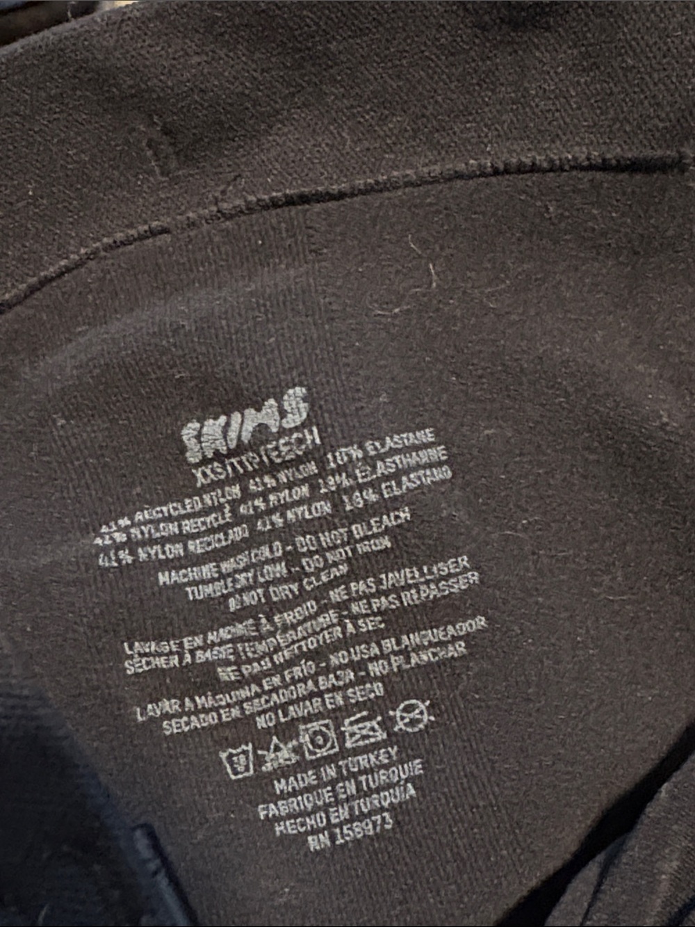 SKIMS Black Strapless Bodysuit XXS - Picture 4 of 4